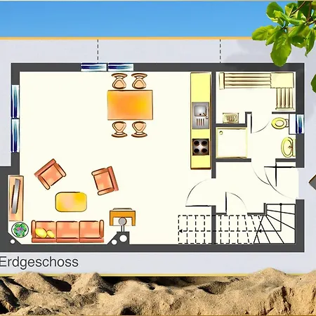 Fischerdorf Ddh Haffsommer Tatil Evi *
